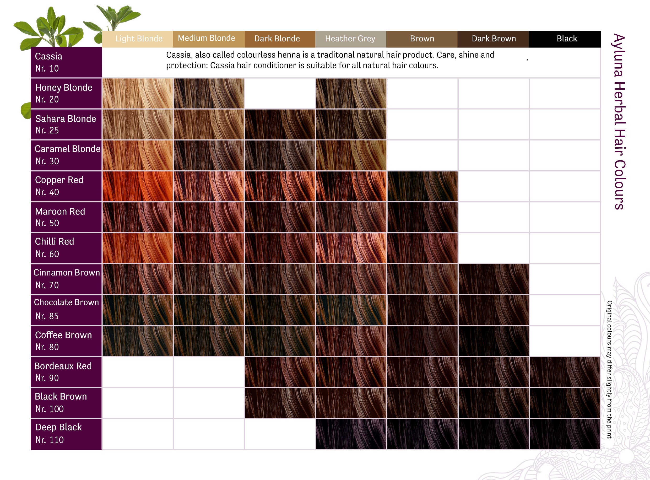PLANT-BASED HAIR DYE NO. 80, COFFEE BROWN